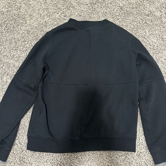 Nike size medium youth boys black pullover crewneck sweatshirt stitched Nike - Picture 7 of 10